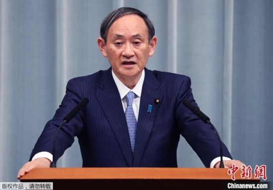 資料圖：日本首相菅義偉。