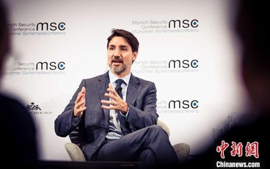 資料圖：加拿大總理特魯多。中新社發(fā) MSC／Kuhlmann 攝