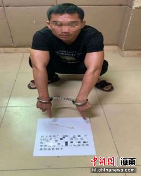 　兩男子騎電動(dòng)車搶奪他人金項(xiàng)鏈被刑拘 警方供圖