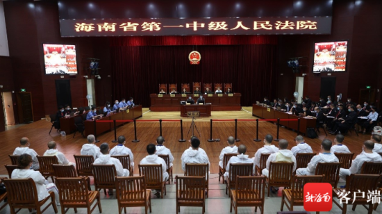 　庭審現(xiàn)場。楊斌 攝