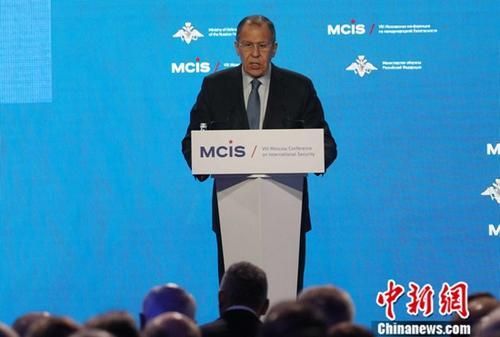 資料圖：俄羅斯外長拉夫羅夫。中新社記者 王修君 攝