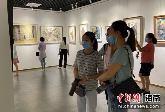 畫展現(xiàn)場。主辦方供圖