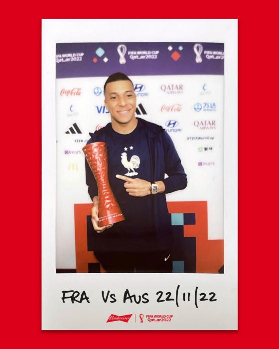 圖片來源：FIFA世界杯官方微博。